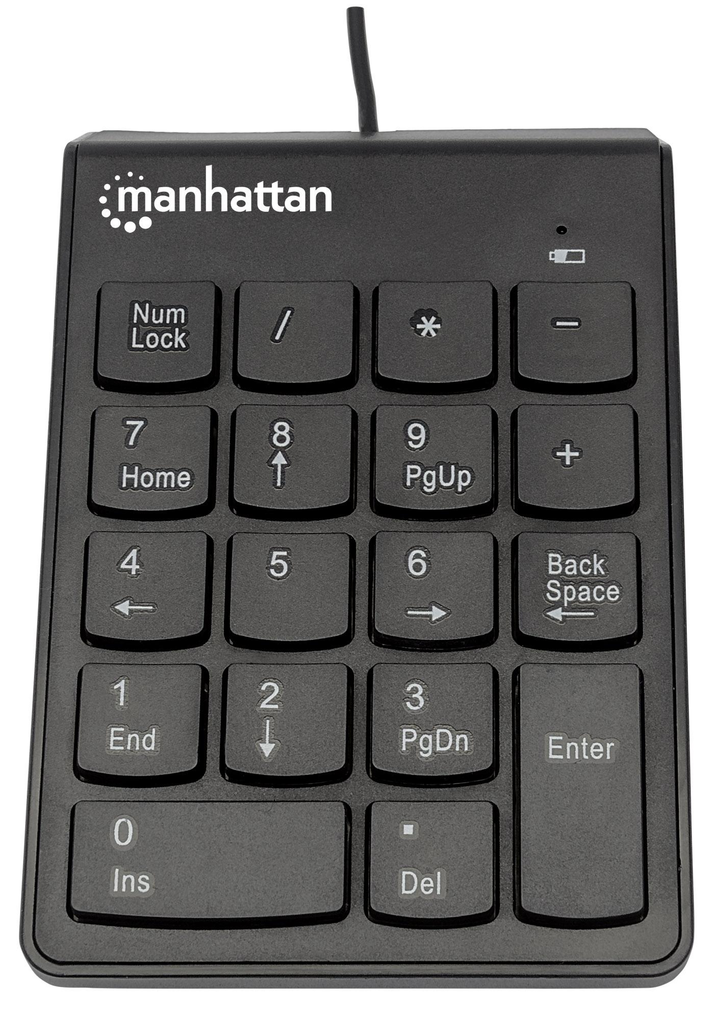 Tastierino numerico USB compatta MANHATTAN
