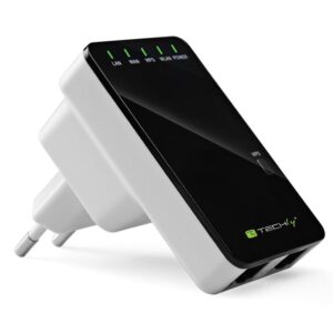 Ripetitore Wireless da Muro 300N: Repeater2 TECHLY