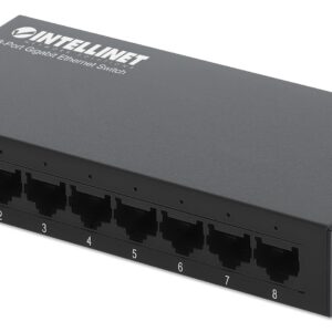 Switch Gigabit 8 Porte: la soluzione ideale per il tuo desktop INTELLINET