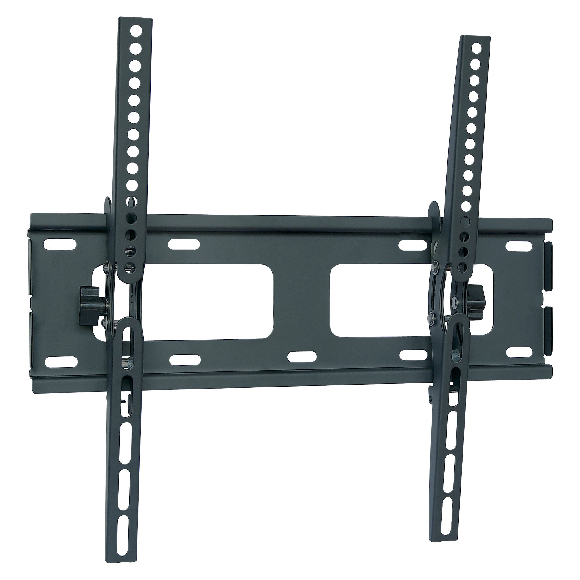 Supporto TV a Parete Nero per Schermi da 23''-55'' Inclinabile TECHLY