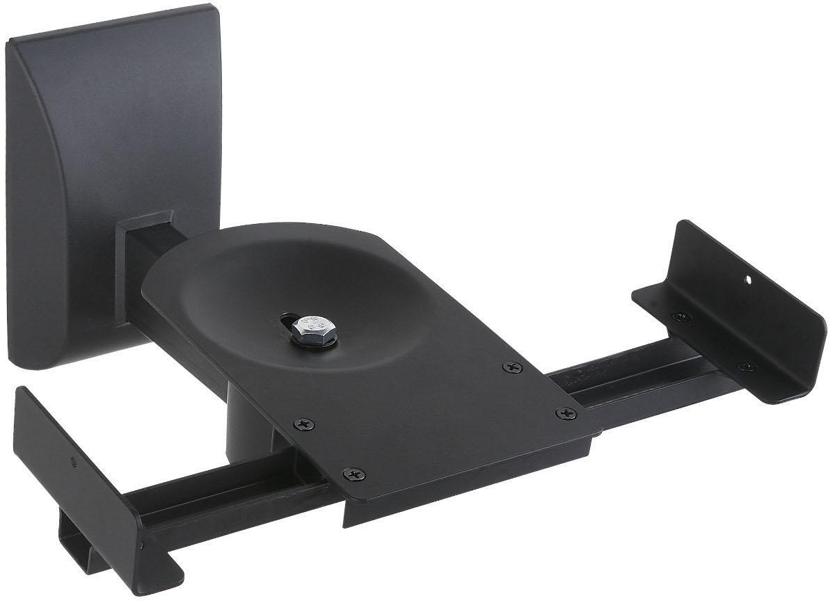 Coppia Staffe Speakers a Parete fino a 25kg Nero TECHLY