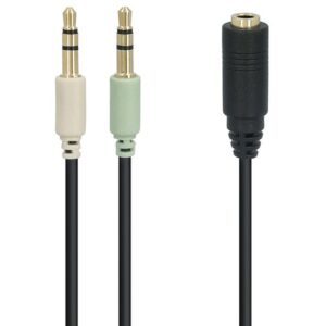 Adattatore Auricolare con Microfono per Smartphone GOOBAY