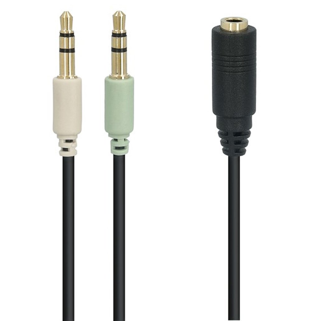 Adattatore Auricolare con Microfono per Smartphone GOOBAY