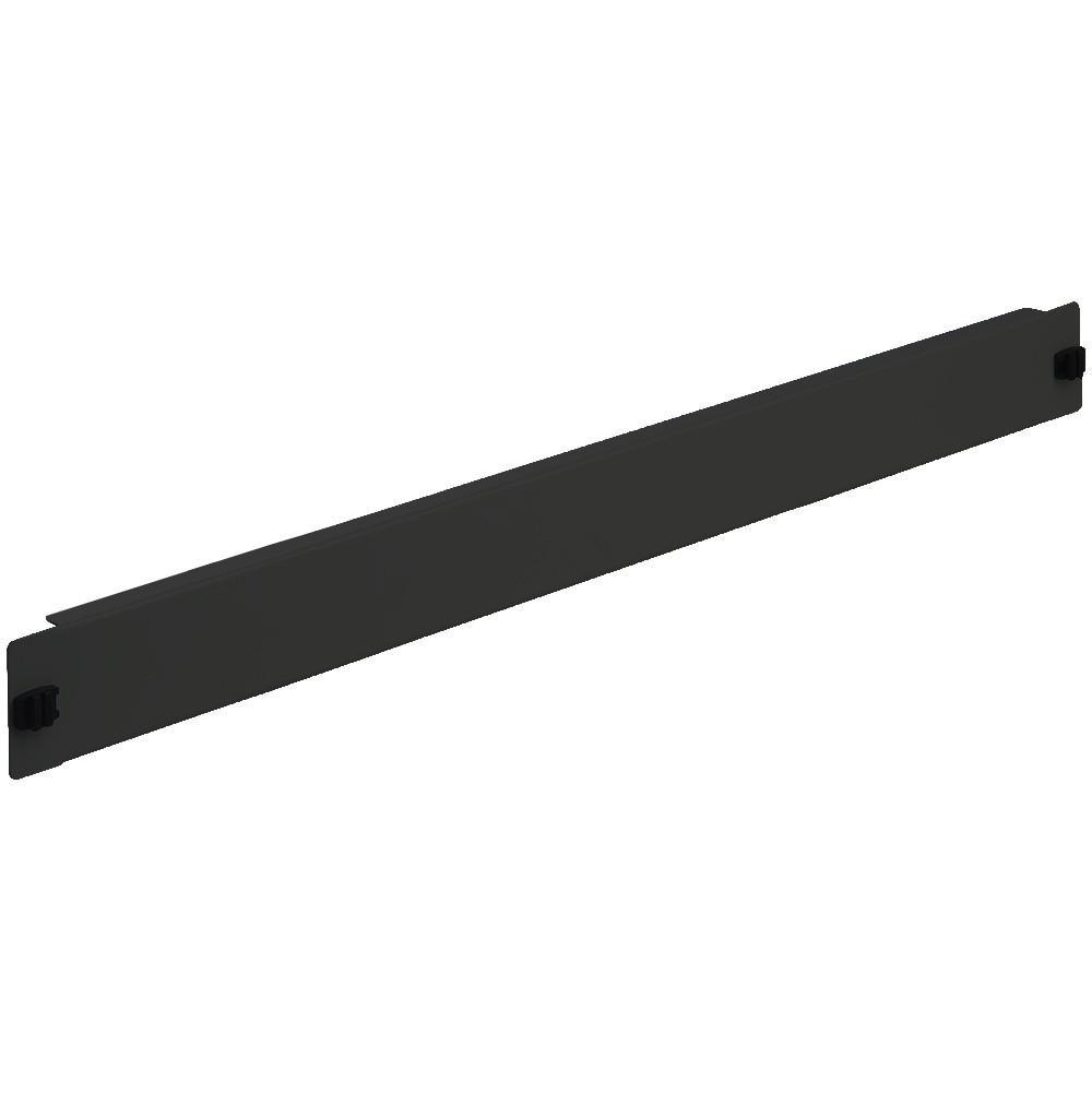 Pannello Cieco Toolless 2 Clip per Armadi Rack 19'' 1U Nero INTELLINET