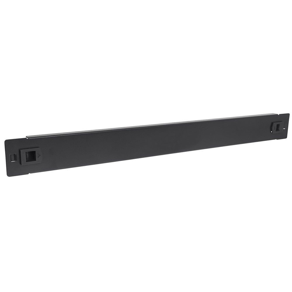 Pannello Cieco Toolless a Clip per Armadi Rack 19'' 1U Nero INTELLINET