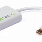 Mini DisplayPort Thunderbolt 1.2 to VGA Adattatore Attivo TECHLY