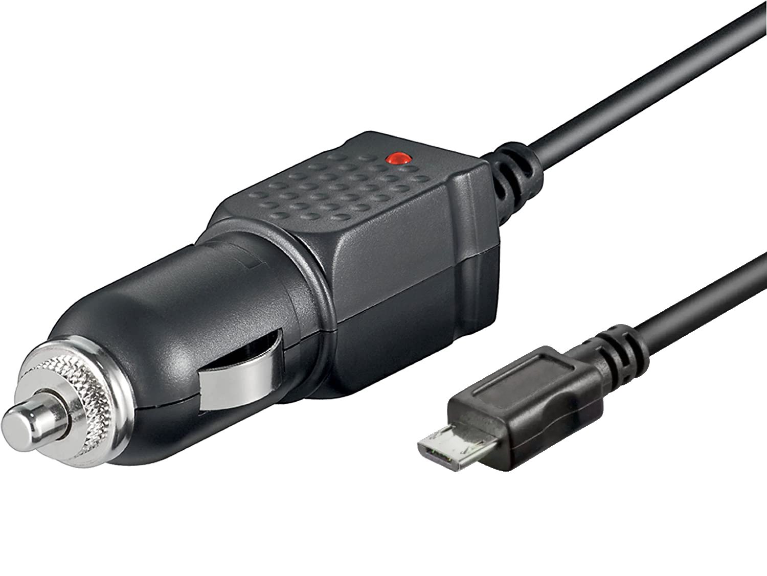 Alimentatore Auto Micro-USB 1A 12/24V TECHLY