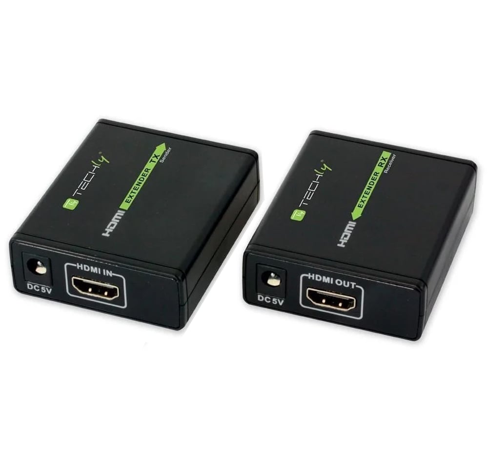 Extender HDMI™ Full HD 3D su cavo Cat. 5E/6/6A/7 fino 60 metri TECHLY