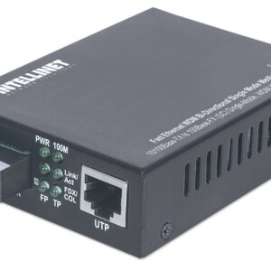 Convertitore per Supporti WDM RX1550/TX1310 Fast Ethernet Fibra INTELLINET