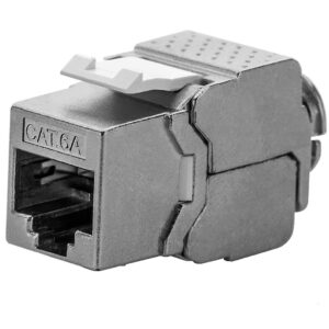 Frutto Keystone RJ45 Cat6A 10Gigabit STP 180&deg; Tooless Slim INTELLINET