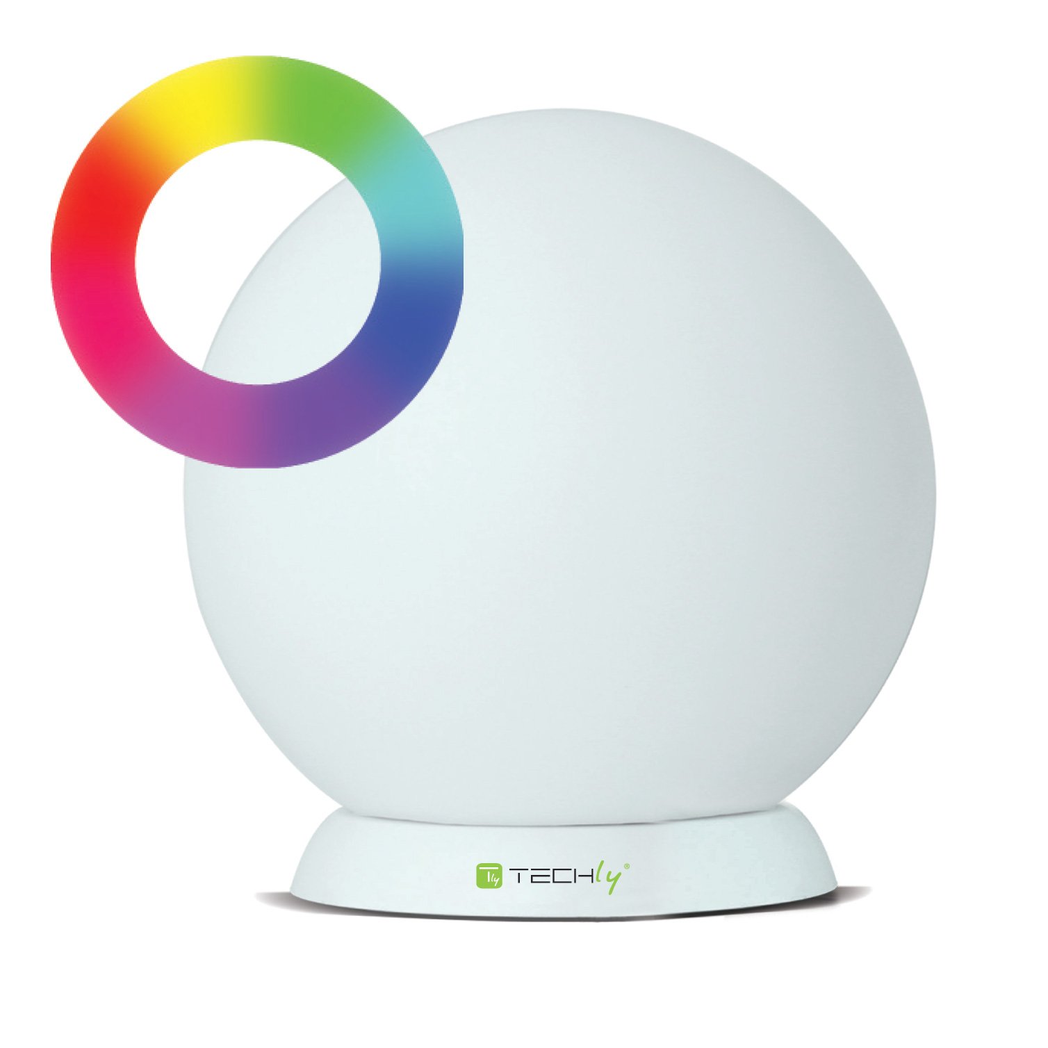 Lampada LED Multicolor Sfera Large per Arredo TECHLY