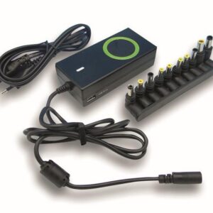 Alimentatore Universale AC per Notebook e LCD 90W con porta USB TECHLY