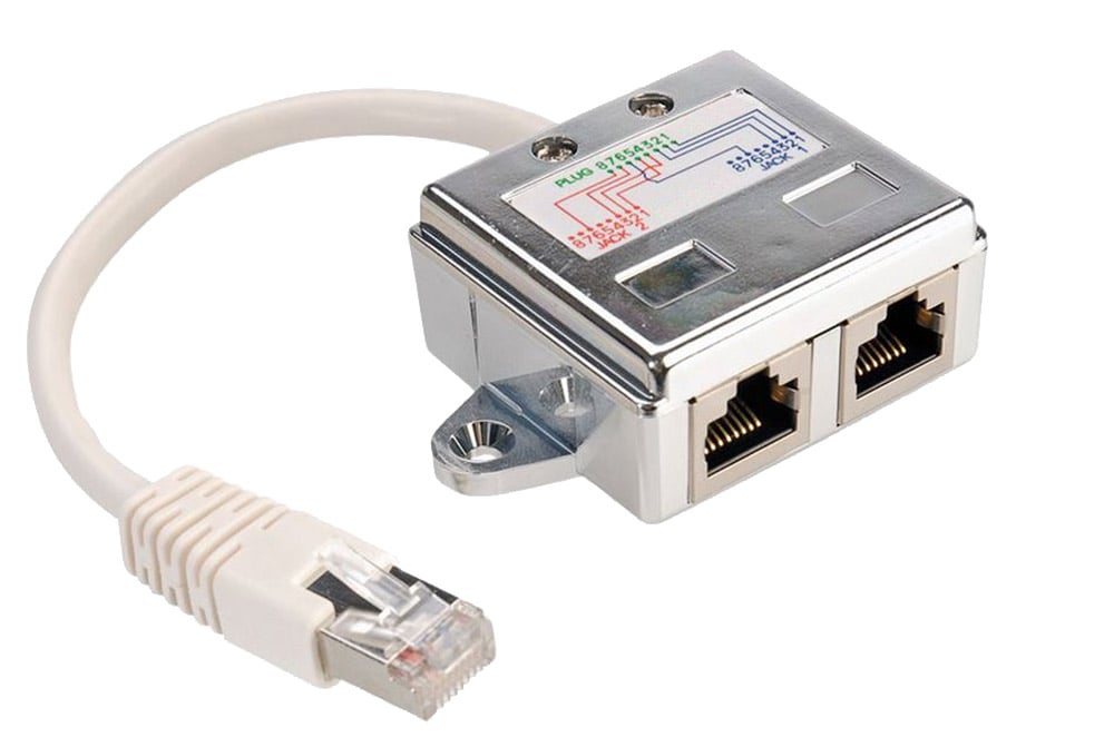 Sdoppiatore cavo rete Cat. 6: Massima connettività INTELLINET