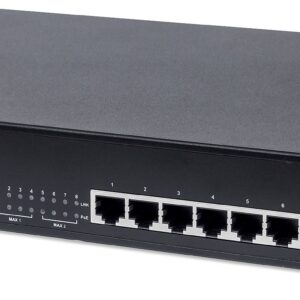 Switch PoE+ 8 Porte 10/100: Versatile e Potente INTELLINET