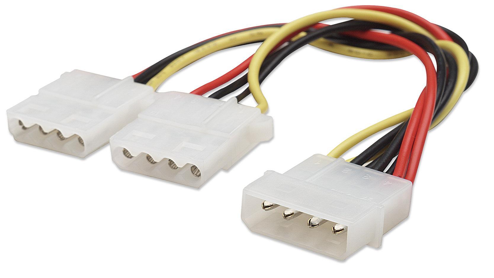 Cavo Alimentazione Interno Drive 5 1/4 x2 MANHATTAN