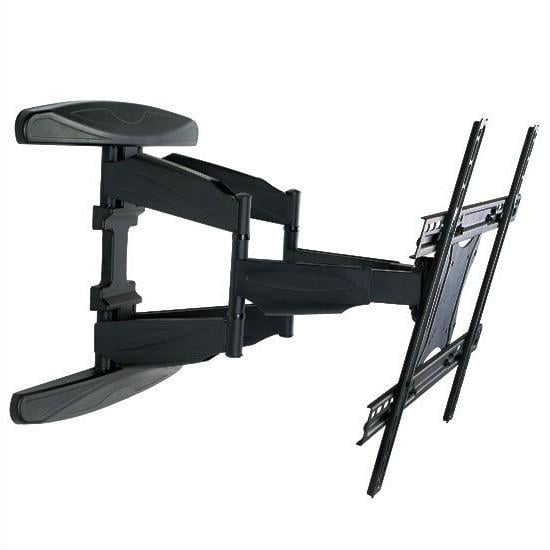 Supporto a Muro Ultra Slim per TV LED LCD 40-80'' Full Motion Nero TECHLY