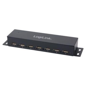 Hub USB 7 Porte con Case Metallico LOGILINK