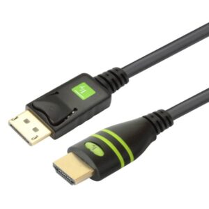 Cavo DisplayPort a HDMI 5m: trasforma il tuo video con stile TECHLY
