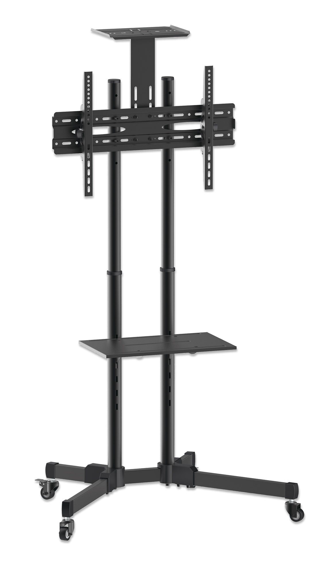 Supporto a Pavimento con una Mensola Trolley TV LCD/LED/Plasma 37-70'' MANHATTAN