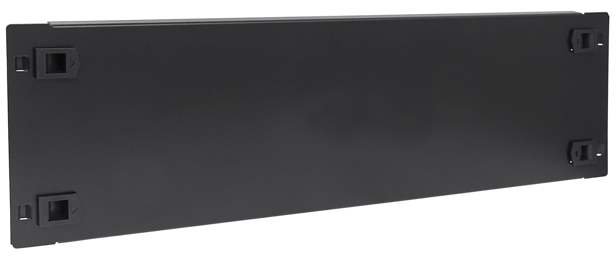 Pannello Cieco Toolless a Clip per Armadi Rack 19'' 3U Nero INTELLINET