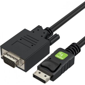 Cavo DisplayPort to VGA 3m: collegamento perfetto per il tuo monitor TECHLY