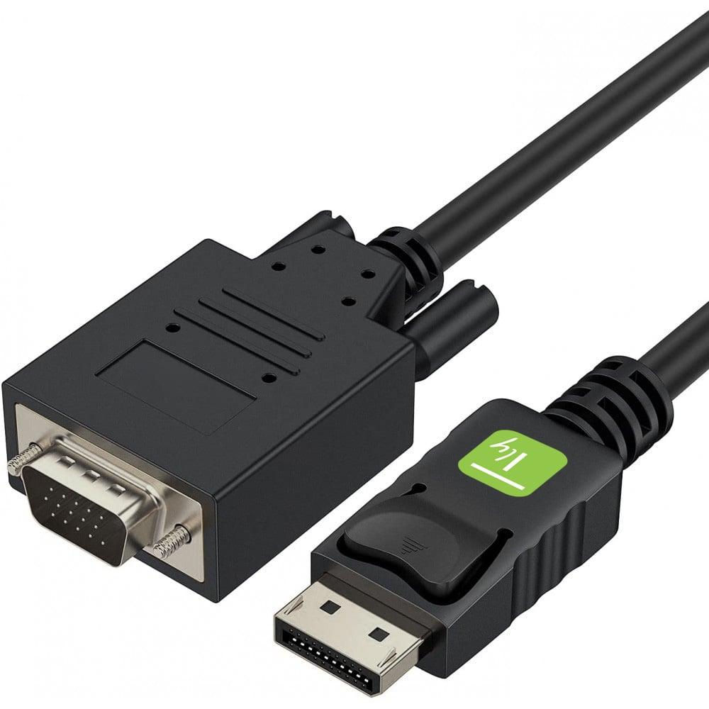 Cavo DisplayPort to VGA 3m: collegamento perfetto per il tuo monitor TECHLY