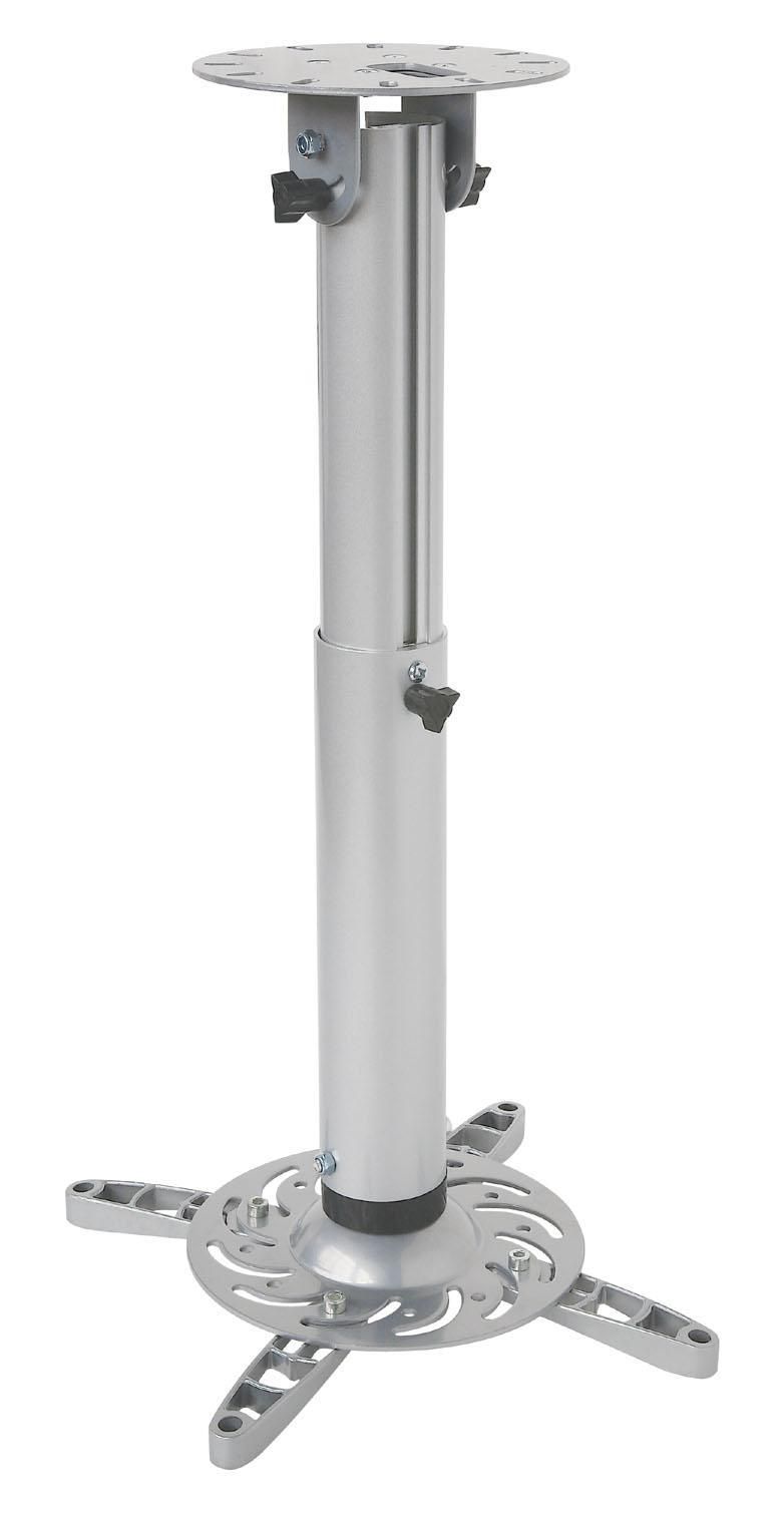 Supporto a soffitto professionale per proiettori estensione 50-77 cm TECHLY