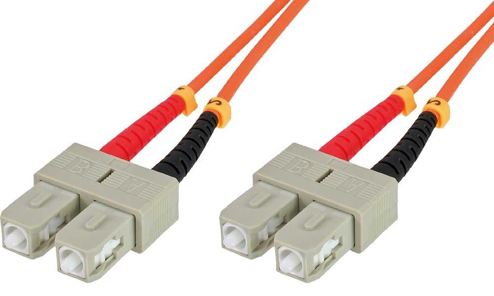 Cavo Fibra Ottica Multimodale 20m - SC/SC OM1 62,5/125 TECHLY PROFESSIONAL