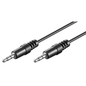Cavo Audio Stereo 3.5mm M/M - 0,6m GOOBAY