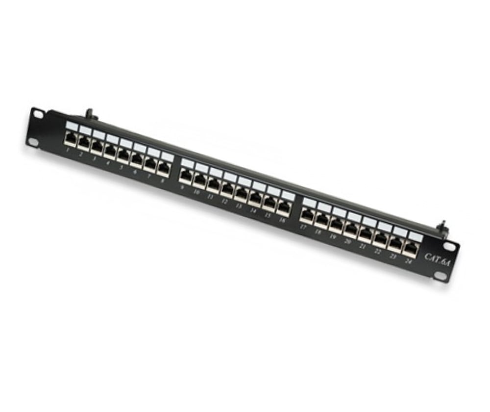 Pannello Patch STP 24 Porte RJ45 Cat. 6A INTELLINET