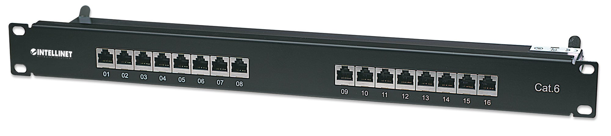 Pannello Patch STP 16 RJ45 Cat. 6 - Connessione Veloce INTELLINET