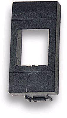 Adattatore Frutti RJ45 Nero: connessione internazionale INTELLINET