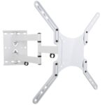 Supporto a Muro Ultra Slim per TV LED LCD 23-55'' Bianco TECHLY