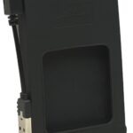 Box esterno per hard disk: Nero e resistente MANHATTAN