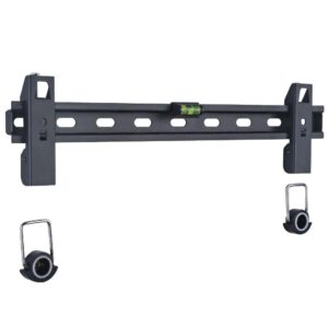 Staffa Muro Fissa Slim con Distanziali TV LED LCD 40-65'' Nero TECHLY
