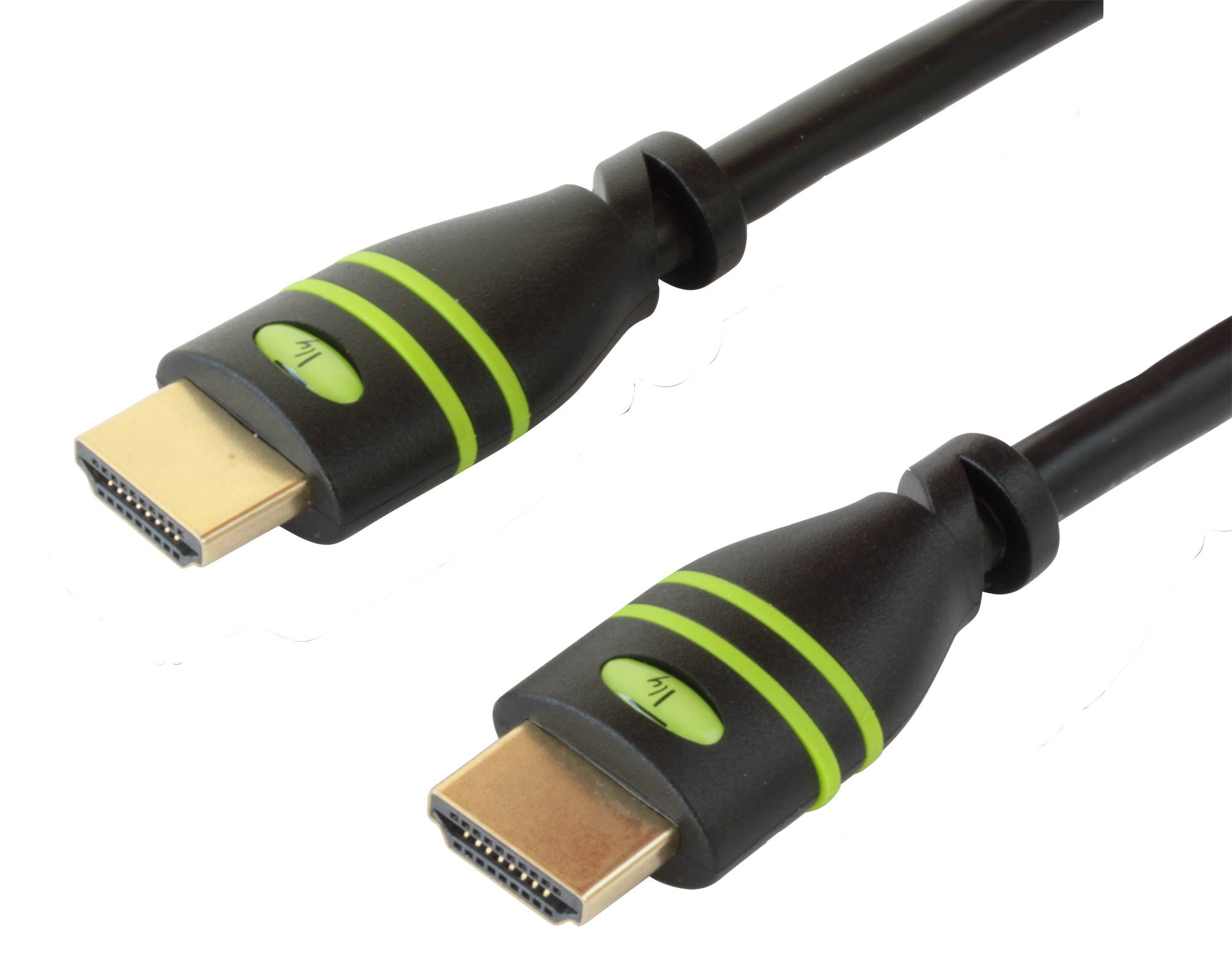 Cavo HDMI&trade; High Speed con Ethernet A/A M/M 4K 2m Nero TECHLY