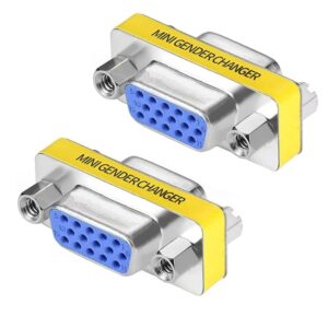 Adattatore VGA Mini HD F/F - Cambia Genere in 15 Pin MANHATTAN