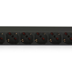 Multipresa 8 Posti da Rack 19'' con Interruttore Connettore C14 1U TECHLY PROFESSIONAL