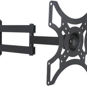 Supporto a Muro per TV LED LCD 19-37'' Full-Motion Nero TECHLY