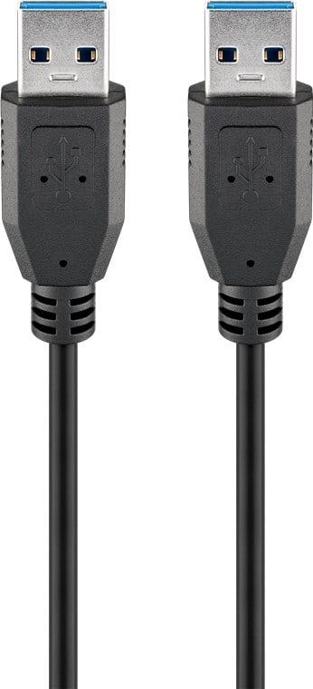 Cavo USB 3.0 A-A 1,8m Nero GOOBAY