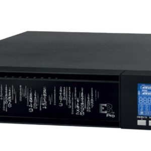 Gruppo di Continuit&agrave; UPS E3 Pro 3000VA 2700W On Line Nero INFOSEC