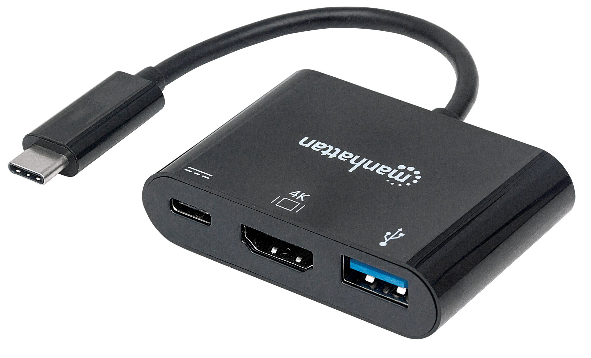 Convertitore USB-C™ a HDMI, USB-A, USB PD MANHATTAN