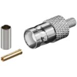 Connettore BNC Femmina Crimpare RG58 OEM