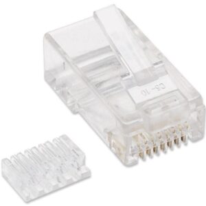 Plug RJ45 Cat5E: innovativo design con slitta per cavo flessibile INTELLINET