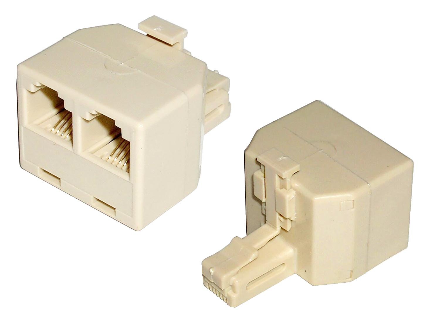 Accoppiatore telefonico duplex 6P6C Maschio a 2 Femmina 6P4C INTELLINET