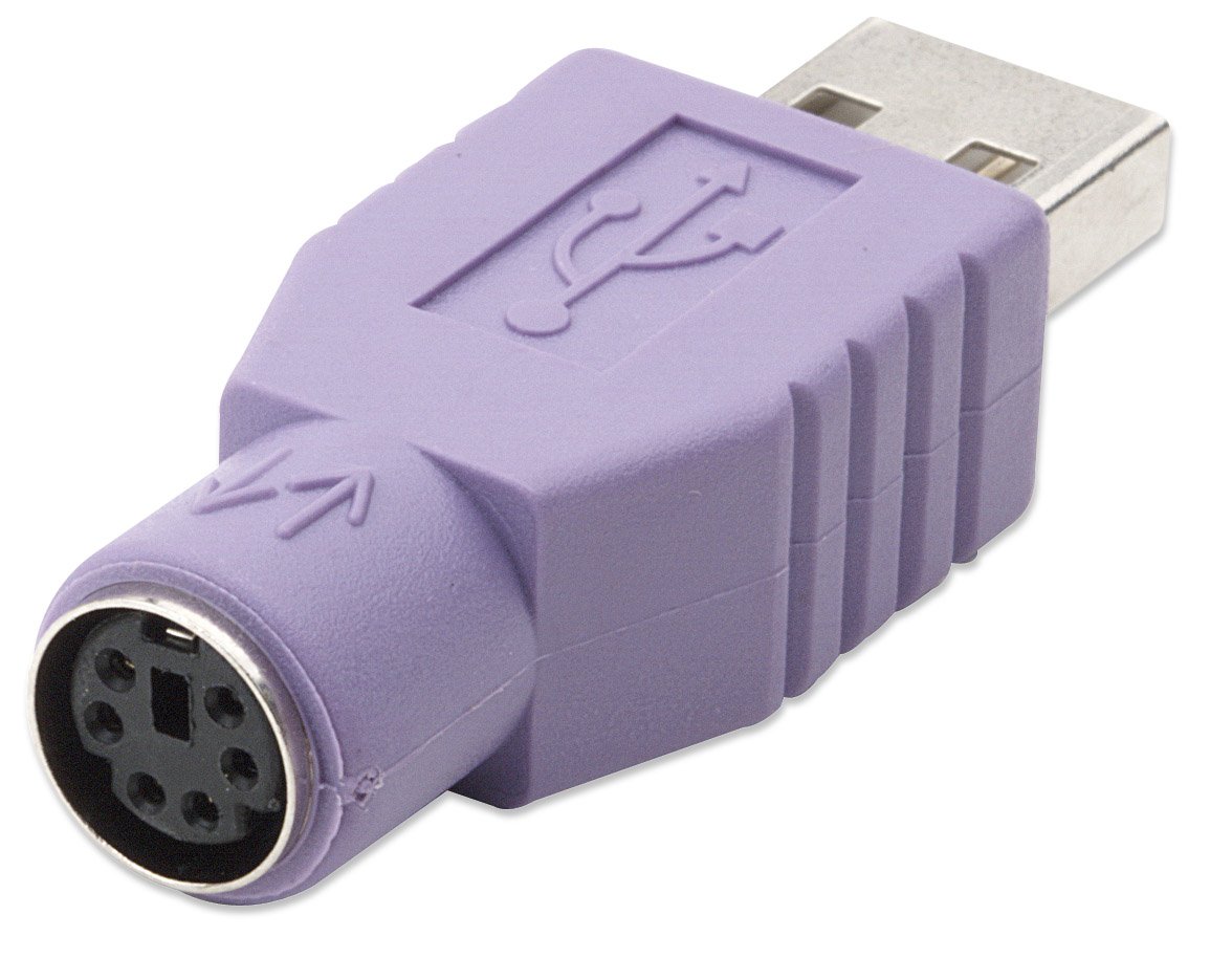 Adattatore PS2 a USB: connessione femmina/maschio MANHATTAN