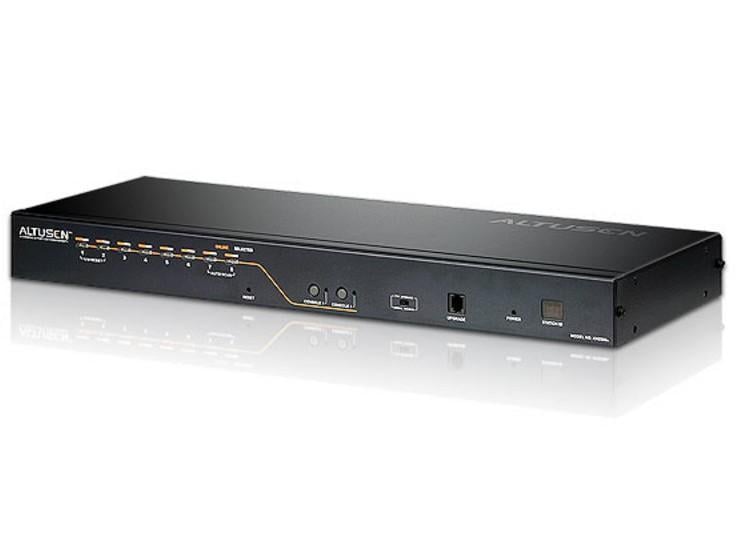 Switch KVM Cat5e/6 a 8 porte per 2 console, KH2508A ATEN