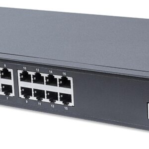Switch 16 Porte Gigabit Ethernet PoE+ Web Managed con 2 Porte SFP INTELLINET