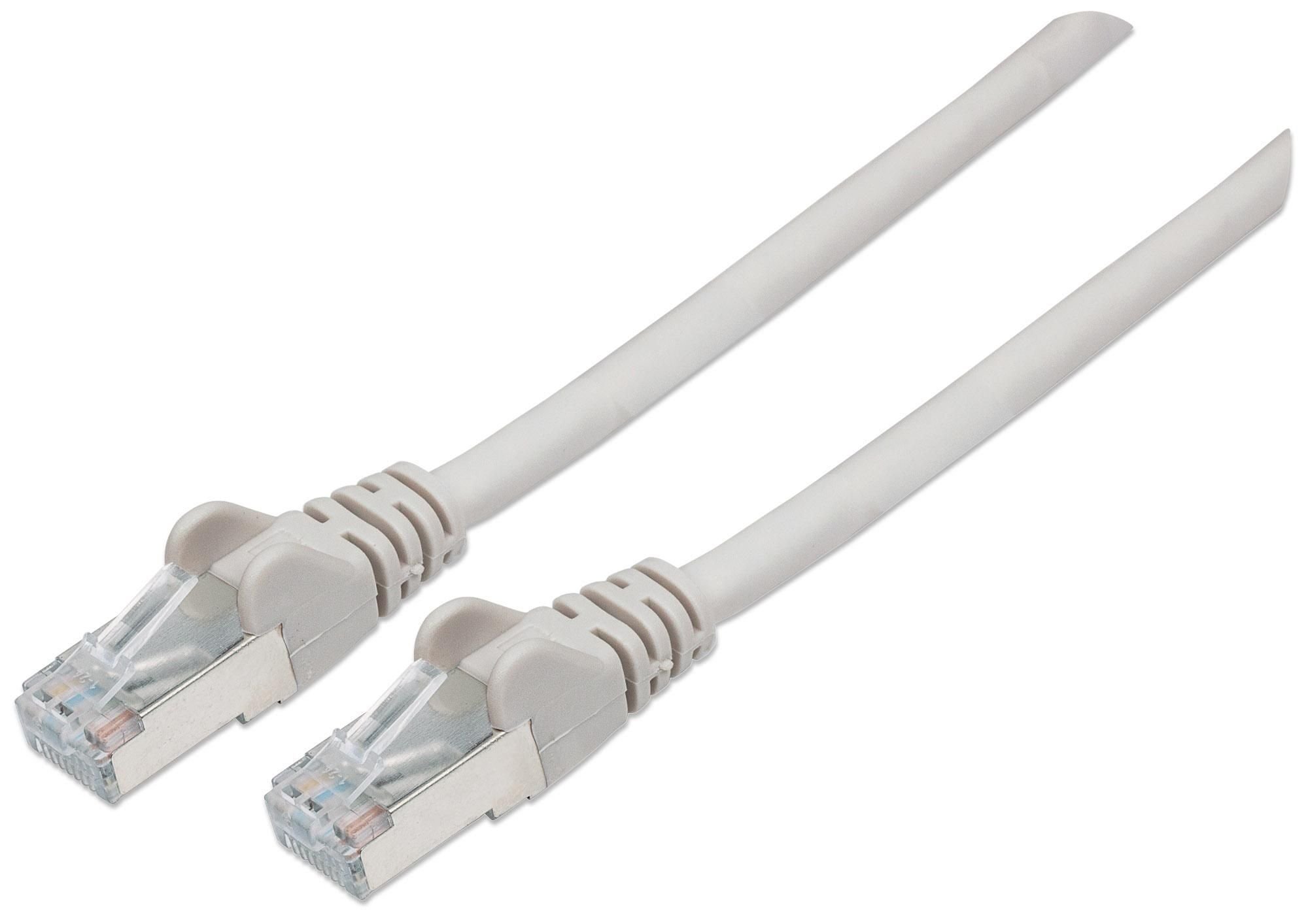 Cavo Patch Rame Cat. 6A Grigio SFTP 1 mt INTELLINET