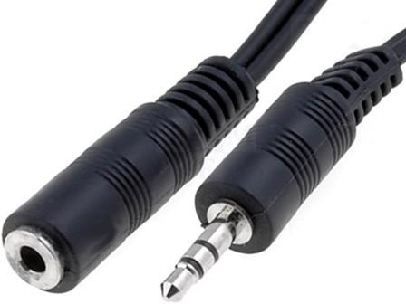 Prolunga audio Stereo Jack 3.5 mm M/F 5,0 mt: la soluzione perfetta per estendere il tuo audio! OEM